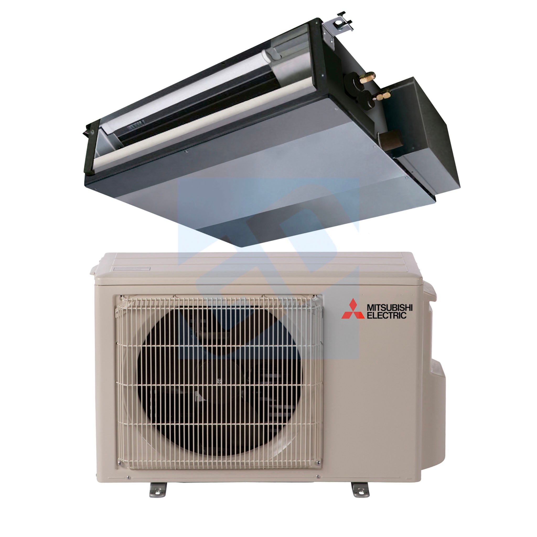 Mitsubishi Horizontal Ducted SingleZone Ductless/Mini Split Systems