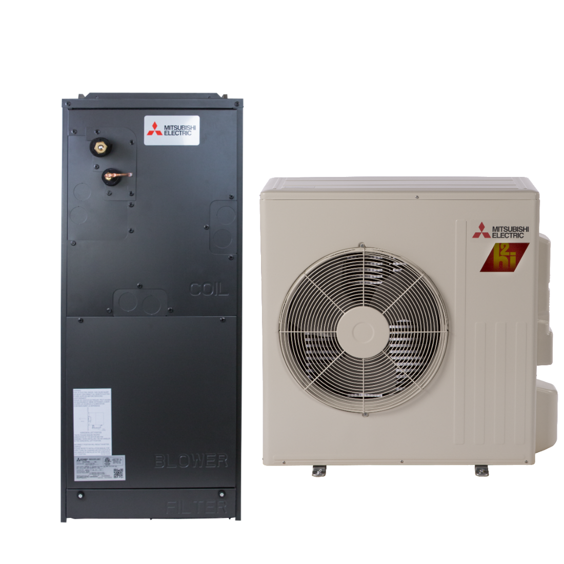 Mitsubishi PSeries MultiPosition Single Zone Systems Got Ductless