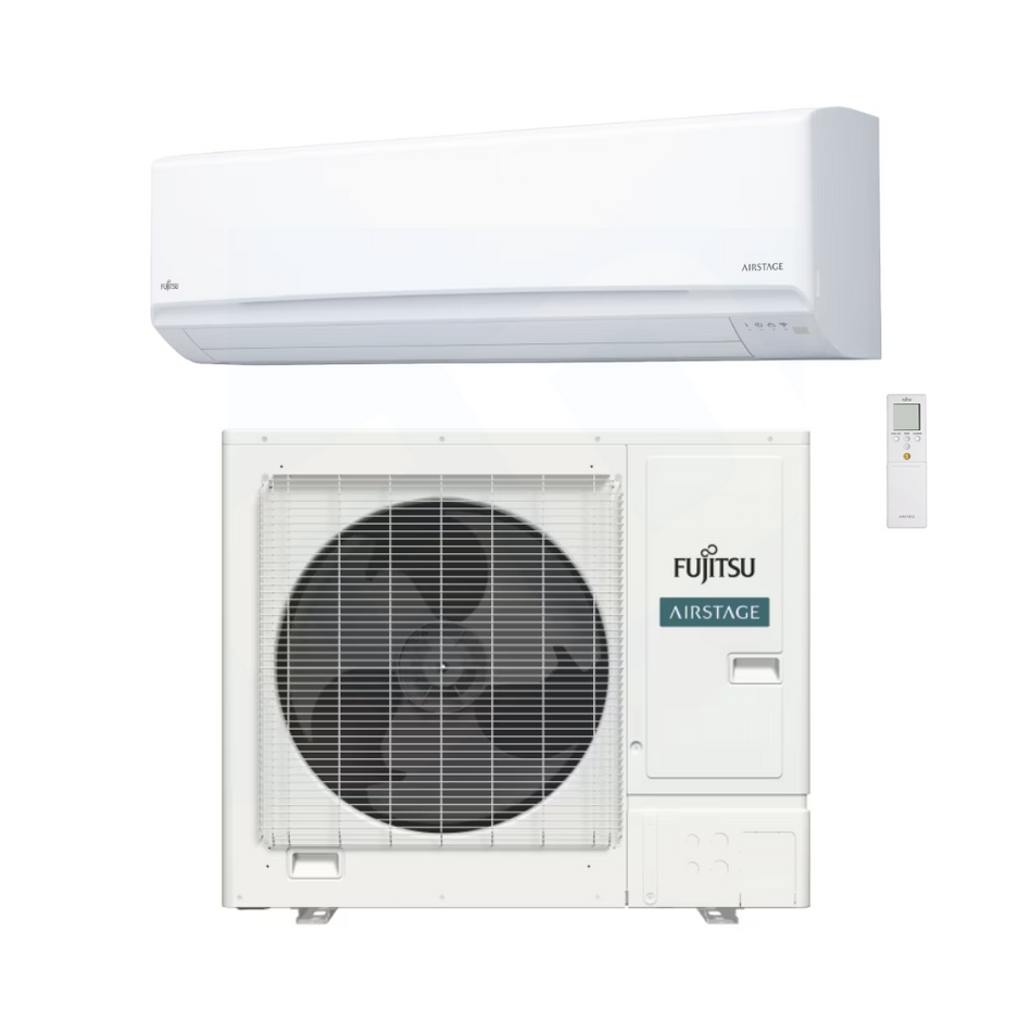 Fujitsu ASUH24KPAS & AOUH24KPAS1 24,000 BTU 21.5 SEER2 Altair 500 Wall Mounted System - R32