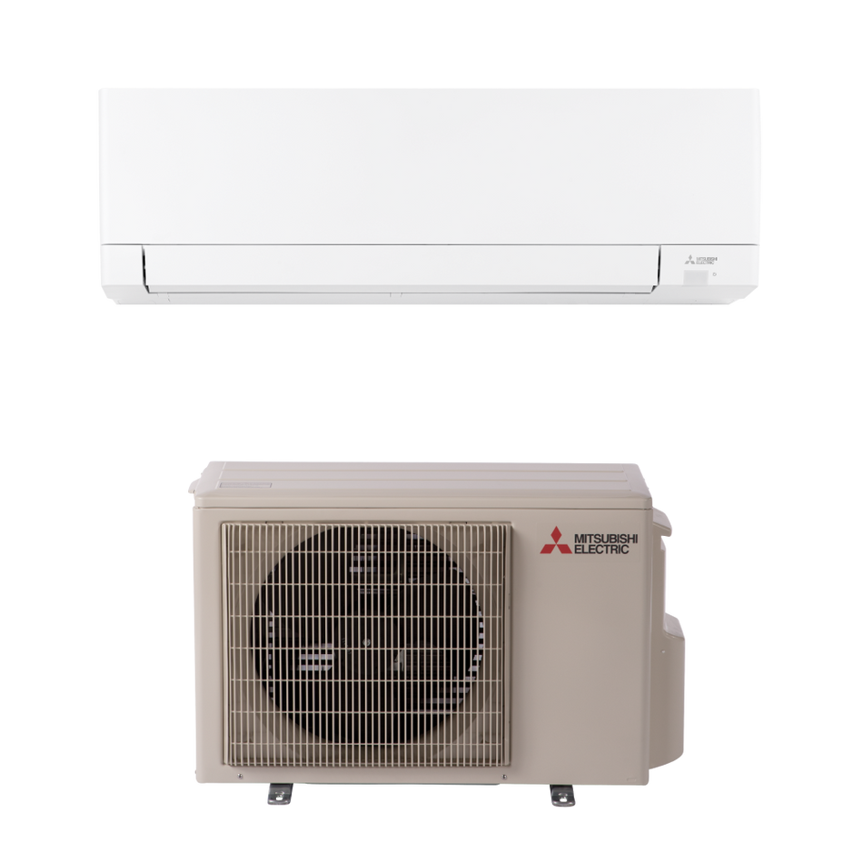 Mitsubishi MSZ-GX12NL & MUZ-GX12NL 25.6 SEER2 Wall Mounted Heat Pump System - R454B