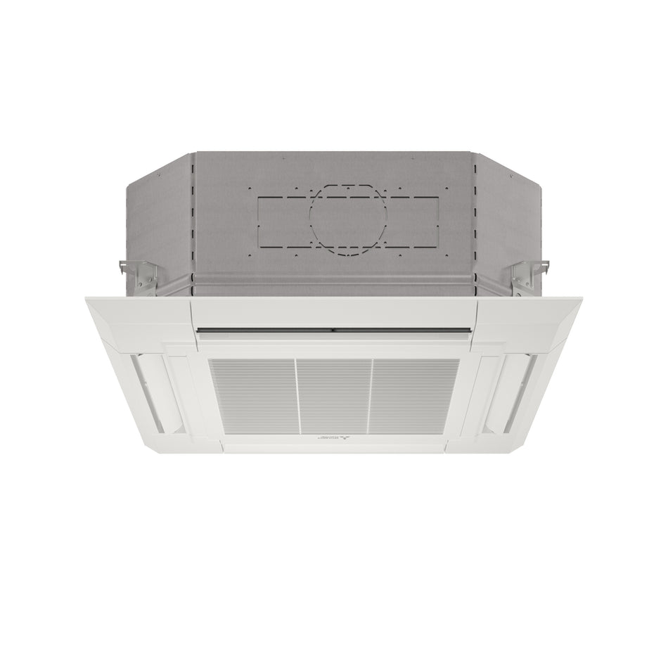 Mitsubishi PLA-AE42NL 42,000 BTU Four-Way Ceiling Cassette Indoor Unit (w/ 3D Sensor Grille) - R454B