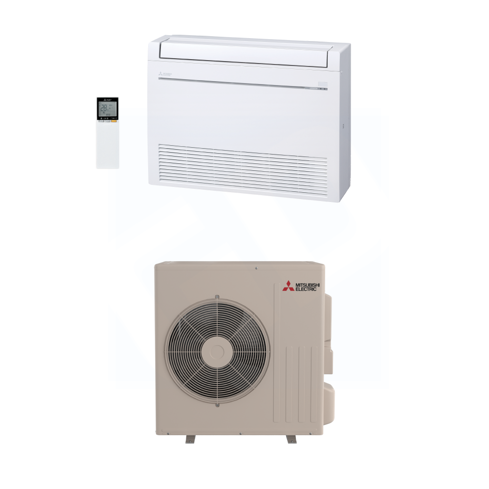Mitsubishi MFZ-KX18NL & SUZ-AA18NL 18,000 BTU 17.2 SEER2 Floor Mitsubishi MFZ-KX18NL & SUZ-AA18NL 18,000 BTU 17.2 SEER2 Floor