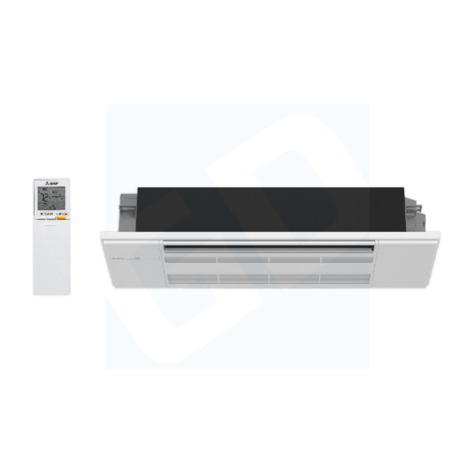 Mitsubishi MLZ-KX18NL 18,000 BTU One-Way Ceiling Cassette Indoor Unit (w/ Grille) - R454B