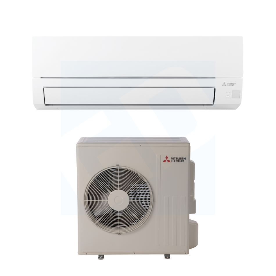 Mitsubishi MSY-GX18NL & MUY-GX18NL 18,000 BTU 22.5 SEER2 Wall Mounted Cooling Only System - R454B
