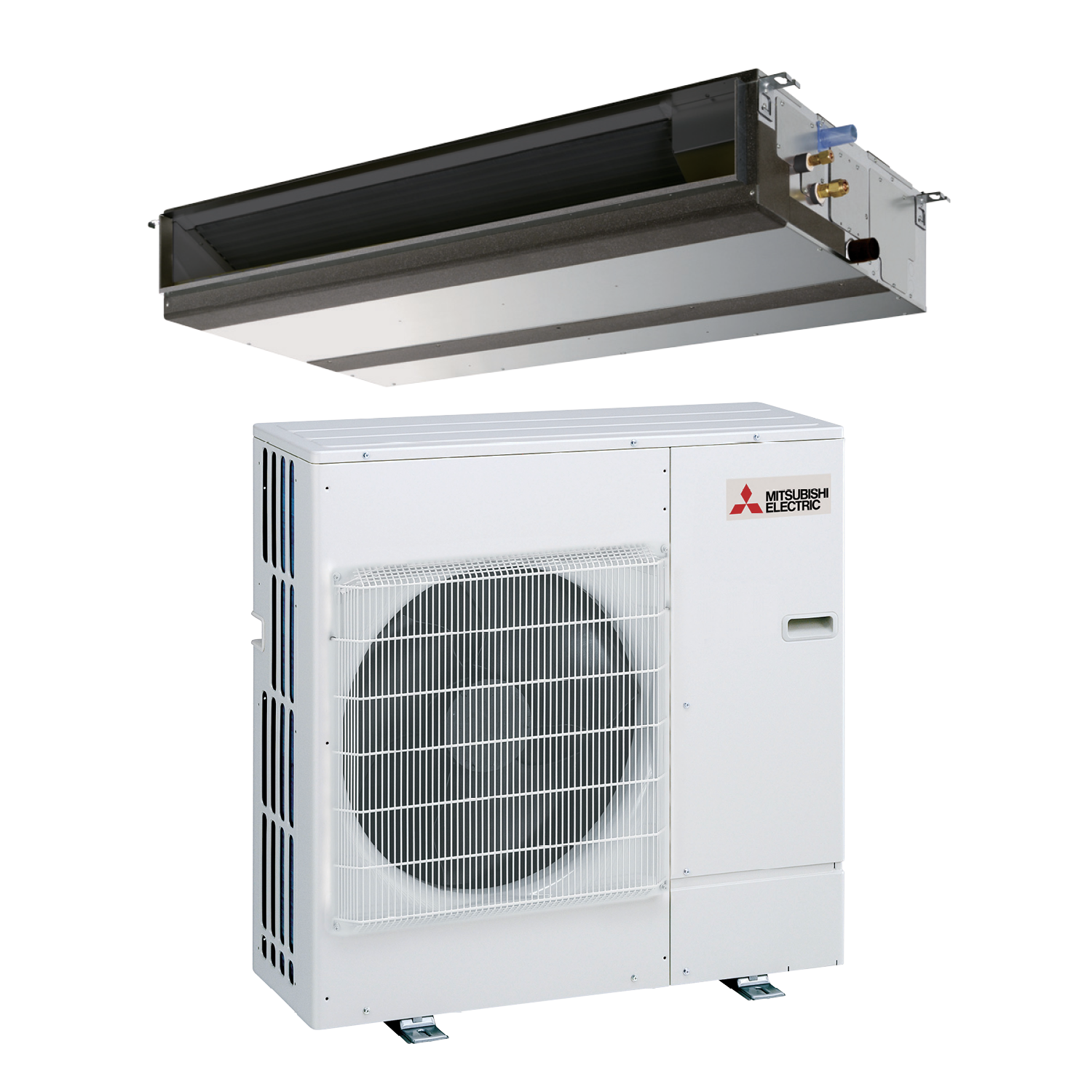 Mitsubishi 36,000 BTU Mid-Static Horizontal Ducted Heat Pump | Got