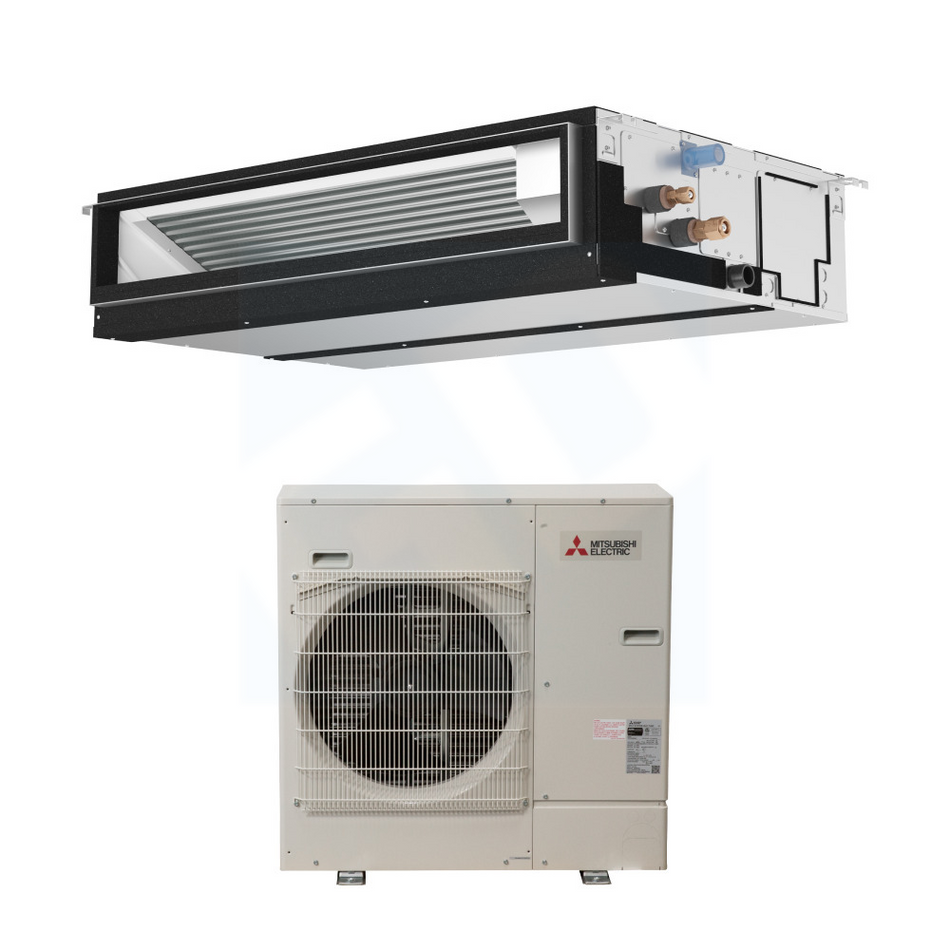 Mitsubishi PEAD-AA24NL & PUY-AH24NL 24,000 BTU 19.6 SEER2 Horizontal-Ducted Cooling Only System - R454B