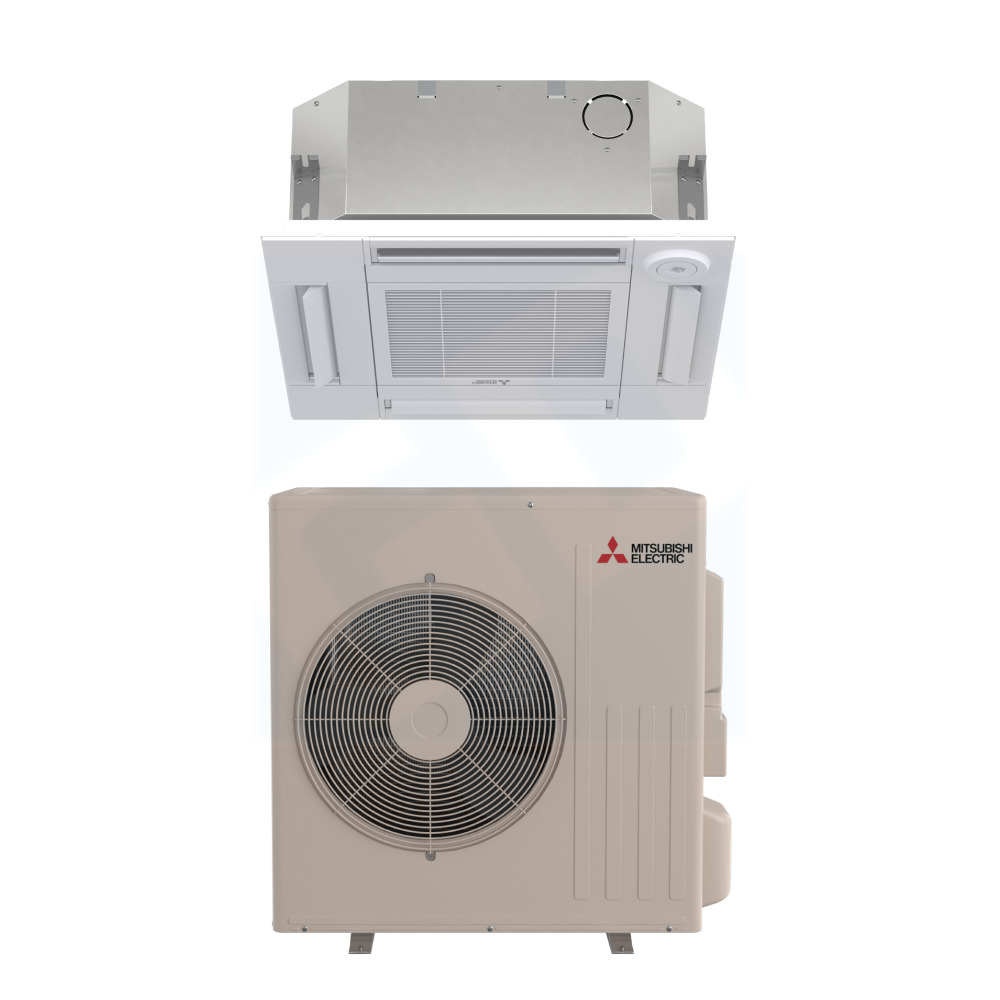 Mitsubishi SLZ-AF18NL & SUZ-AA18NL 18,000 BTU 17.5 SEER2 Four-Way