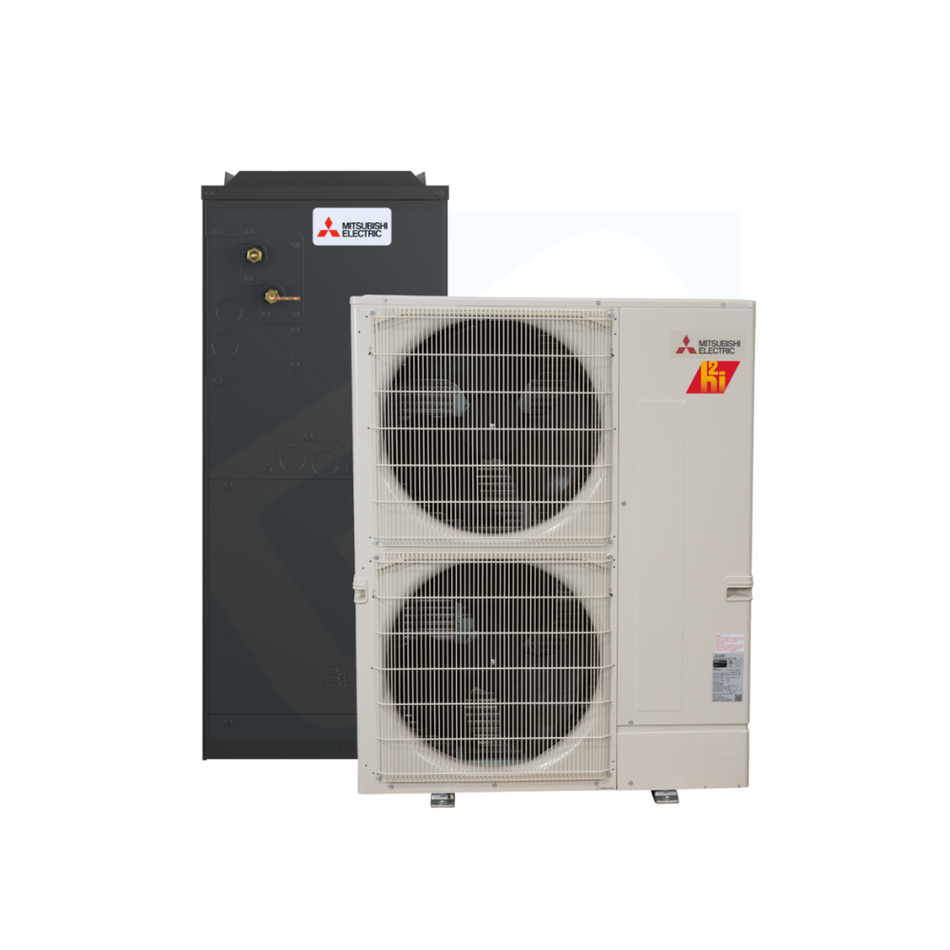 Mitsubishi SVZ-AP36NL & SUZ-AK36NLHZ 36,000 BTU 15.2 SEER2 Multi-Position Air Handler Hyper Heating Heat Pump System - R454B