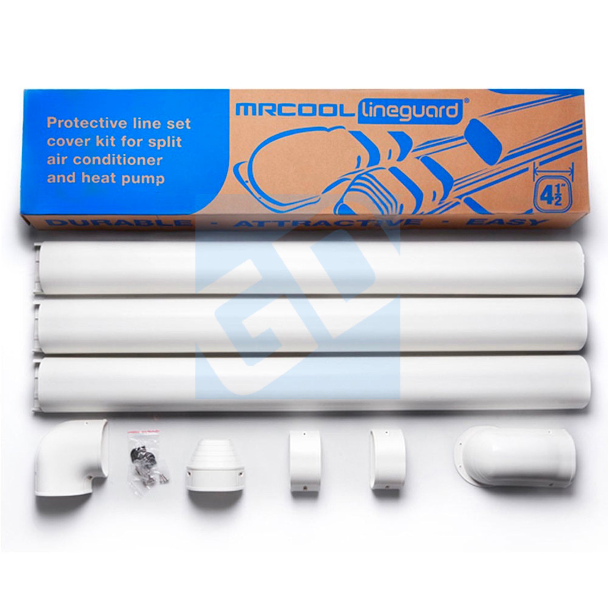 MRCOOL® LineGuard Lineset Cover 12 ft Kit Got Ductless