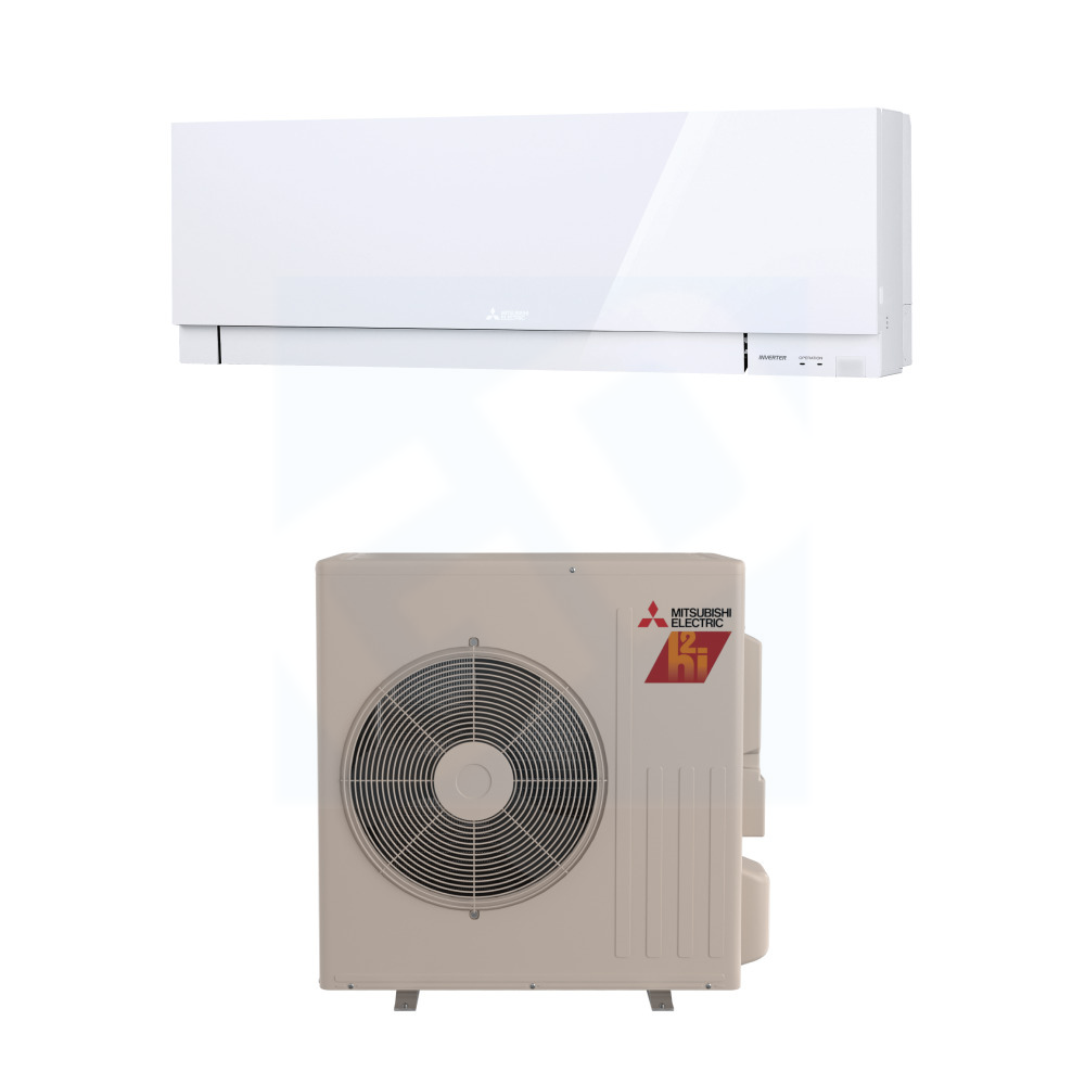 Mitsubishi MSZ-EX09NLW & SUZ-AA09NLHZ 9,000 BTU 17.4 SEER2 Wall
