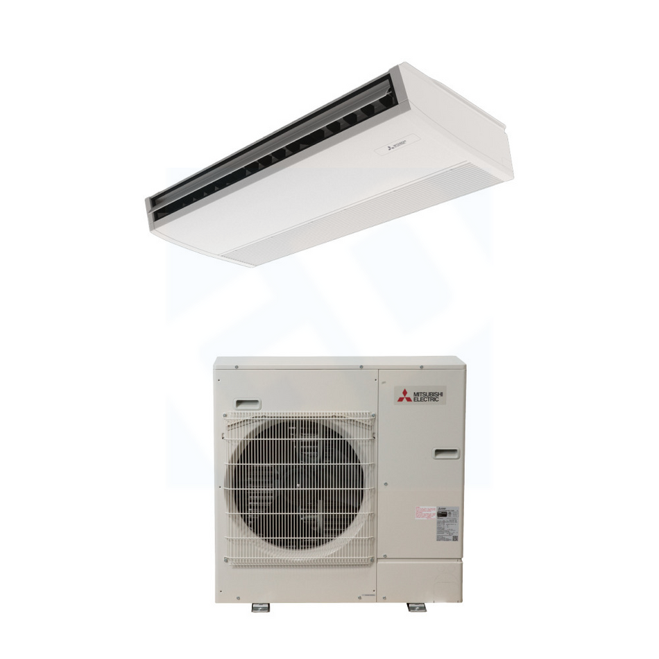 Mitsubishi PCA-AK30NL & PUY-AH30NL 30,000 BTU 18.7 SEER2 Ceiling Suspended Cooling Only System - R454B