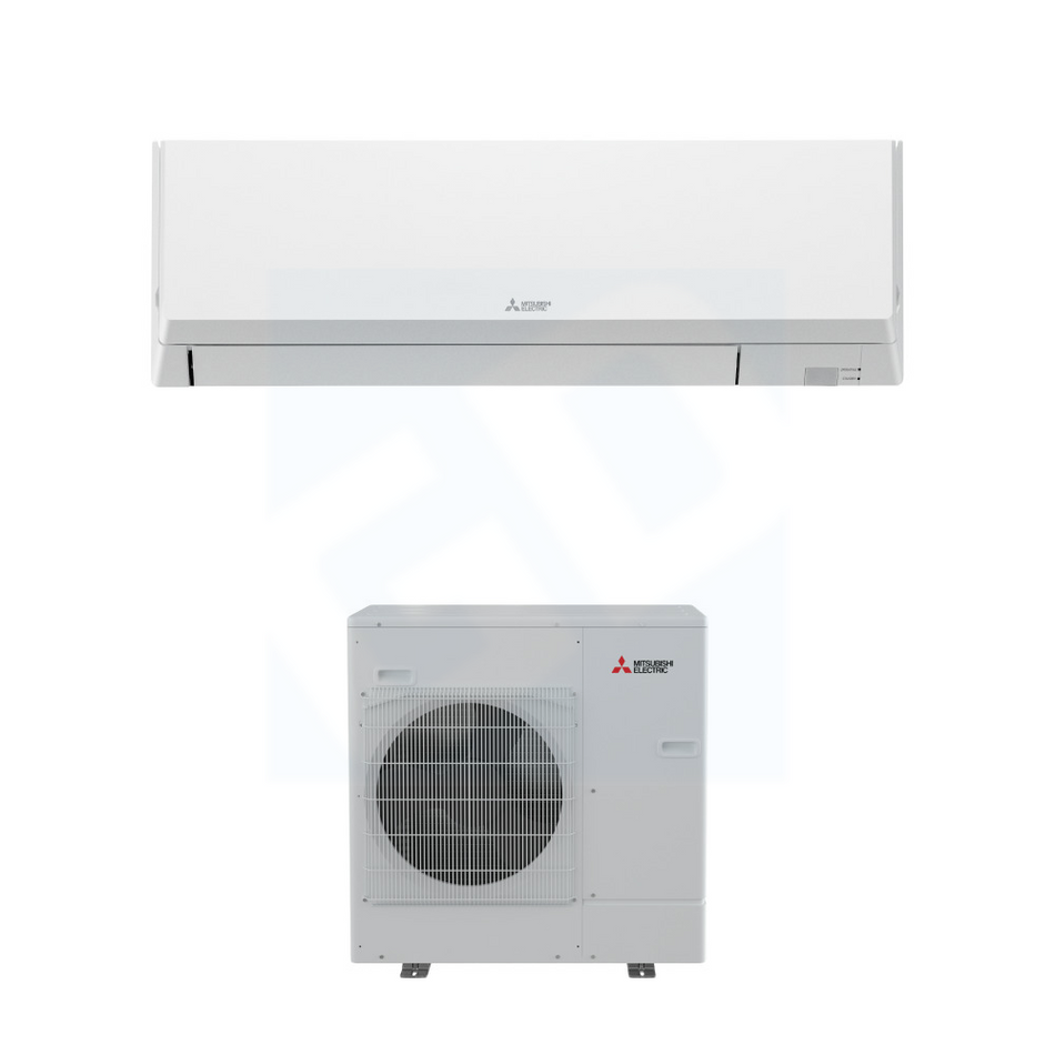 Mitsubishi PKA-AK24NL & PUZ-AH24NL 24,000 BTU 21.1 SEER2 Wall Mounted Heat Pump System - R454B