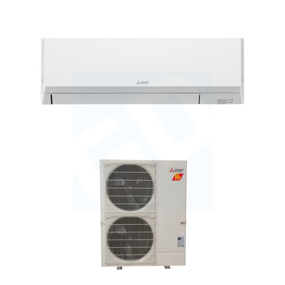 Mitsubishi PKA-AK24NL & PUZ-AK24NLHZ 24,000 BTU 21.8 SEER2 Wall Mounted Hyper Heating Heat Pump System - R454B