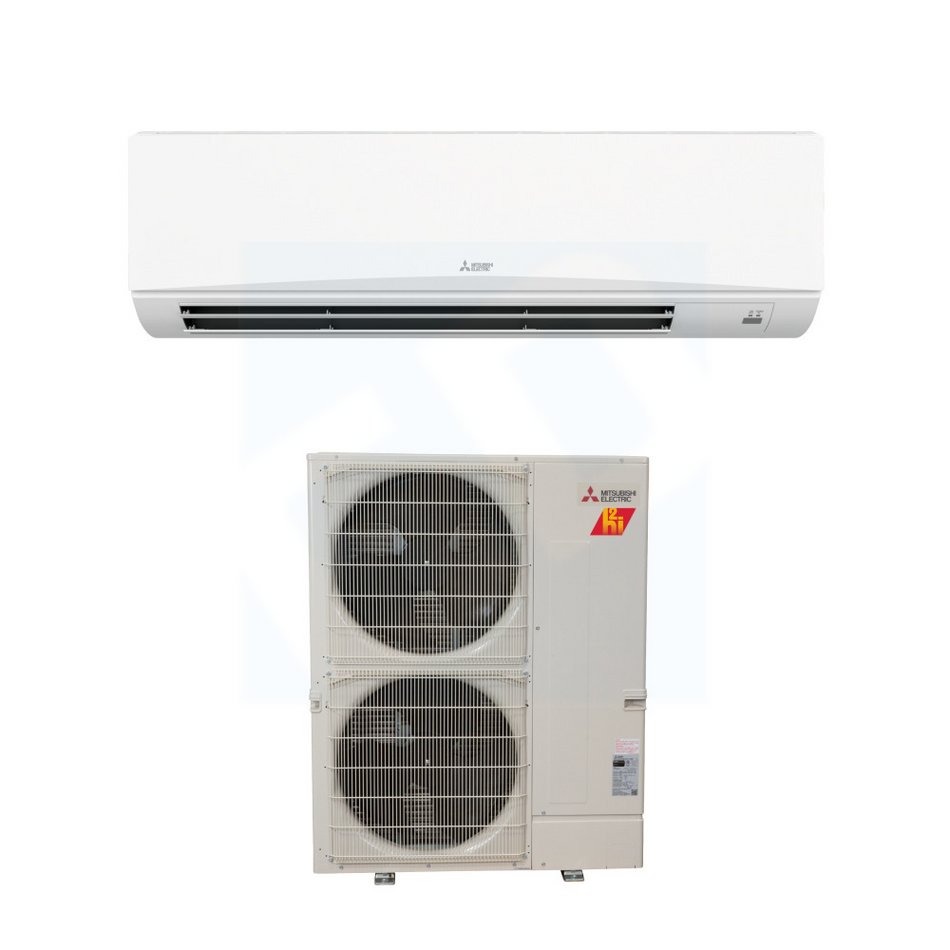 Mitsubishi PKA-AK30NL & PUZ-AK30NLHZ 30,000 BTU 23.2 SEER2 Wall Mounted Hyper Heating Heat Pump System - R454B