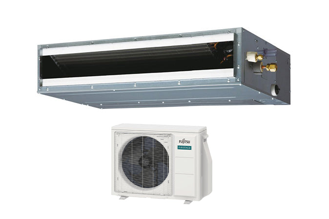 Fujitsu 18,000 BTU SEER Slim Ducted Single Zone System Got