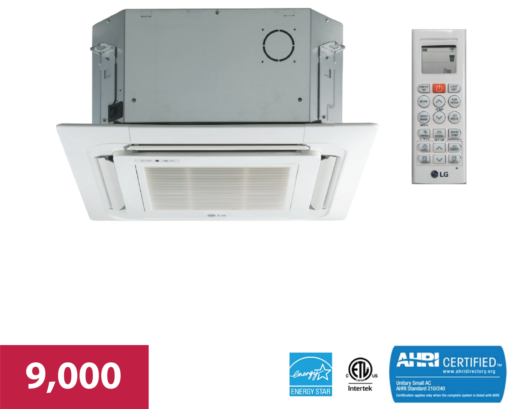 LG 9,000 BTU [MultiZone] Ceiling Mounted Unit Got Ductless