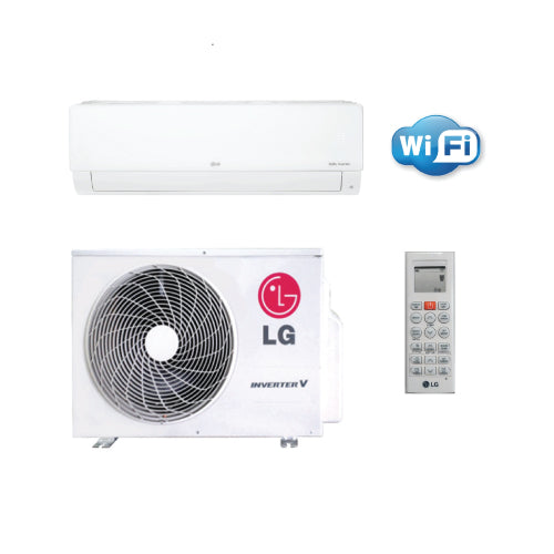 LG High Efficiency 12,000 BTU 22.7 SEER Wall Mounted Heat Pump System