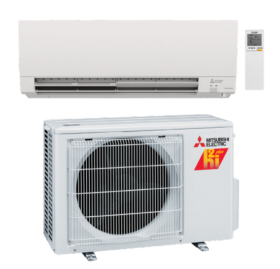 Mitsubishi MSZ-FS18NA & MUZ-FS18NA 21 SEER Hyper-Heating H2i® System