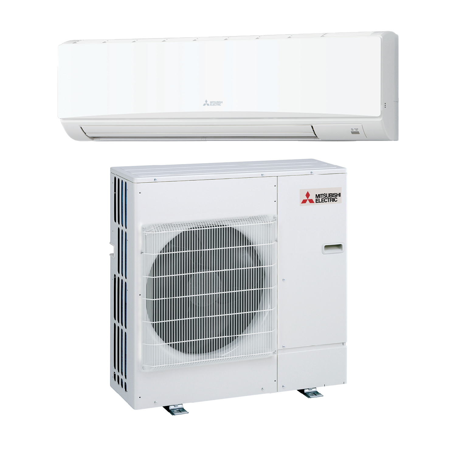 Mitsubishi P-Series 30,000 BTU Wall Mounted Single Zone Heat Pump