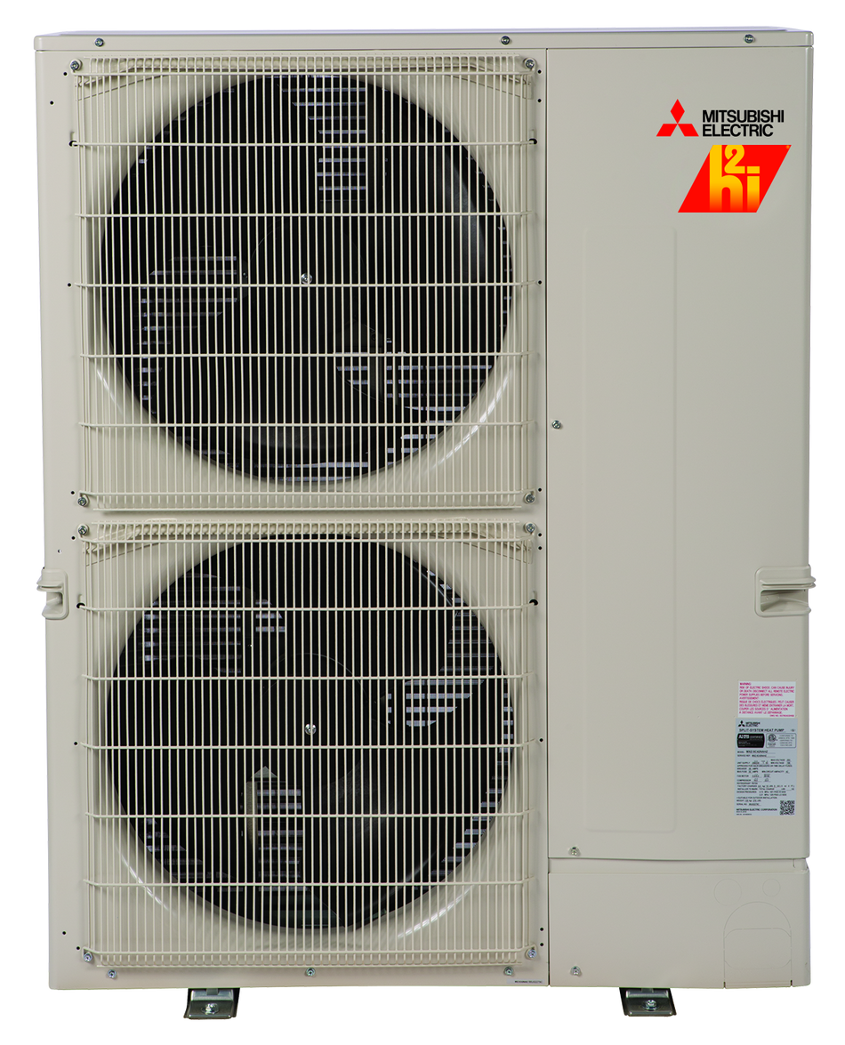 Mitsubishi 36,000 BTU Hyper-Heat Outdoor Heat Pump Unit- PUZ-HA36NKA