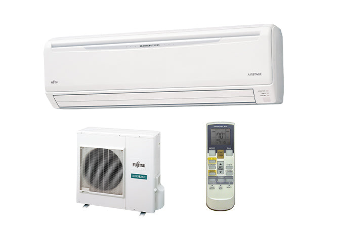 Fujitsu 18,000 BTU 20 SEER Mid-Tier Extra Low Temp Wall Mounted Single Zone System - R410A