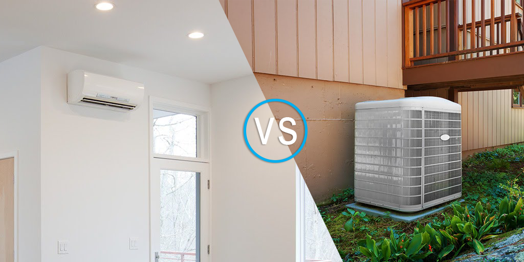 Ductless Vs. Central Air