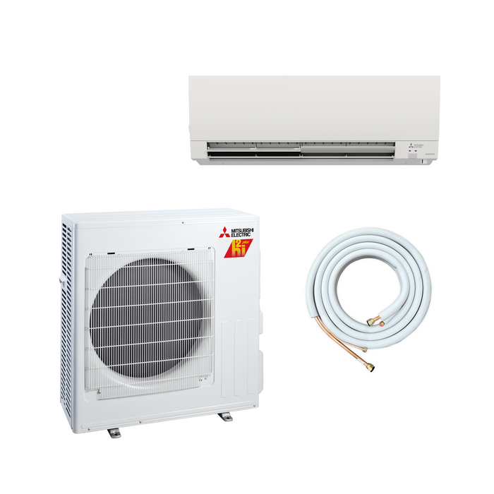 Mitsubishi 18,000 BTU Hyper-Heating Single Zone Ductless System/ MUZ MSZ-FS18NA