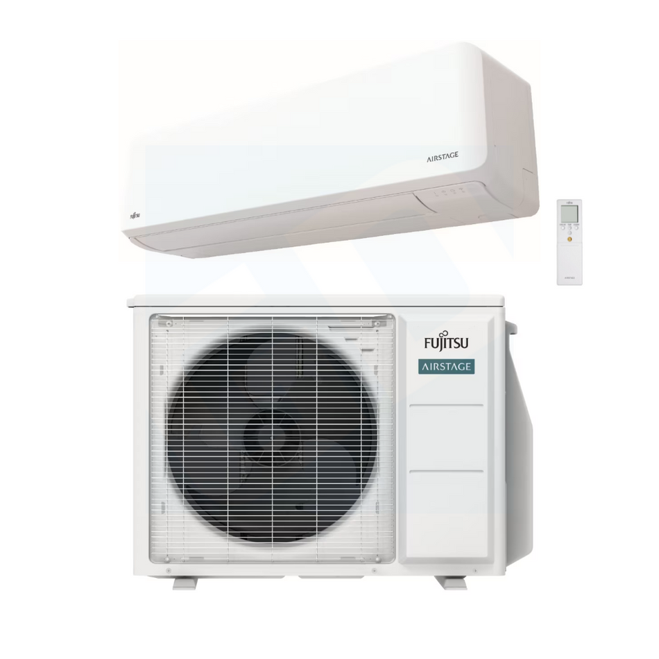 Fujitsu ASUH12KPAS & AOUH12KPAS1 12,000 BTU 24 SEER2 Altair 500 Wall Mounted System