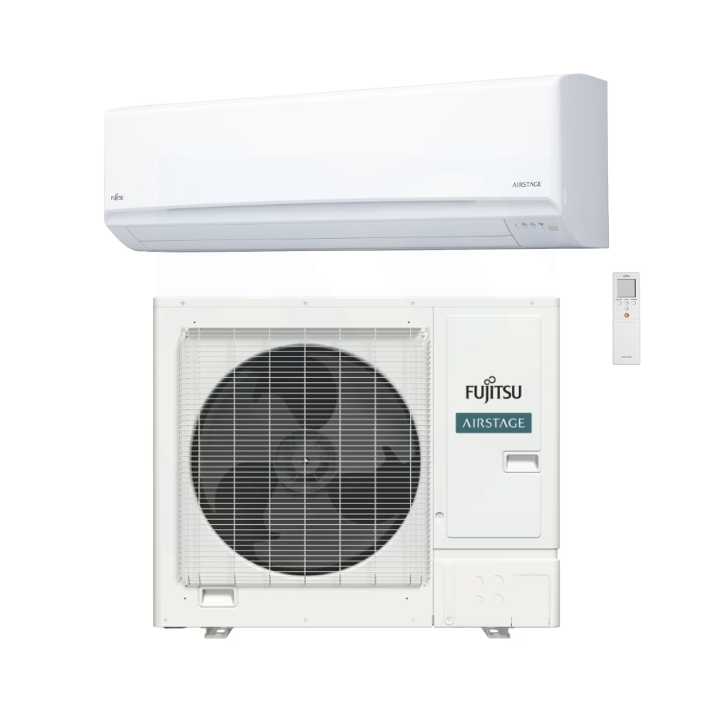 Fujitsu ASUH24KPAS & AOUH24KPAS1 24,000 BTU 21.5 SEER2 Altair 500 Wall ...