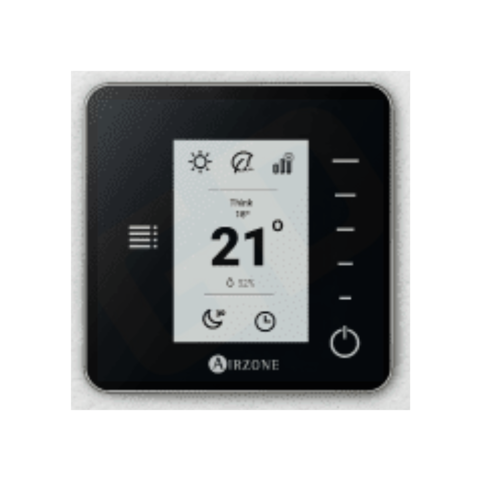 Airzone AZS62THINKRN S62 Think Wireless Thermostat (Black)