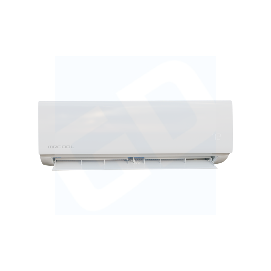 Mr. Cool DIYS-12-HP-115A11-O 12,000 BTU 17.5 SEER2 Select White Wall Mounted Heat Pump System (115V) - R454B