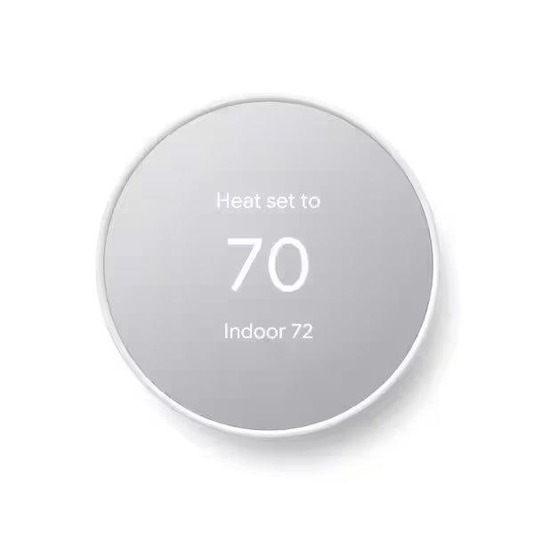 Google Nest Smart Thermostat GA02180US | Wi-Fi Programmable HVAC Thermostat