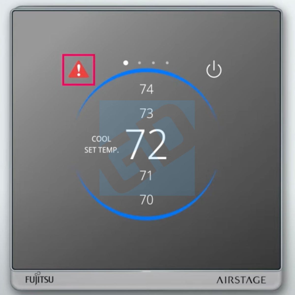 Fujitsu Touch Screen Wired Kagami Controller (UTY-RVRU) – Got Ductless