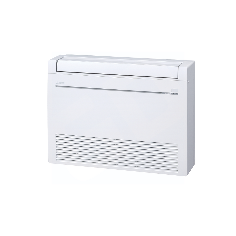 Mitsubishi MFZ-KX12NL & SUZ-AA12NL 12,000 BTU 19.6 SEER2 Floor Mounted Heat Pump System - R454B