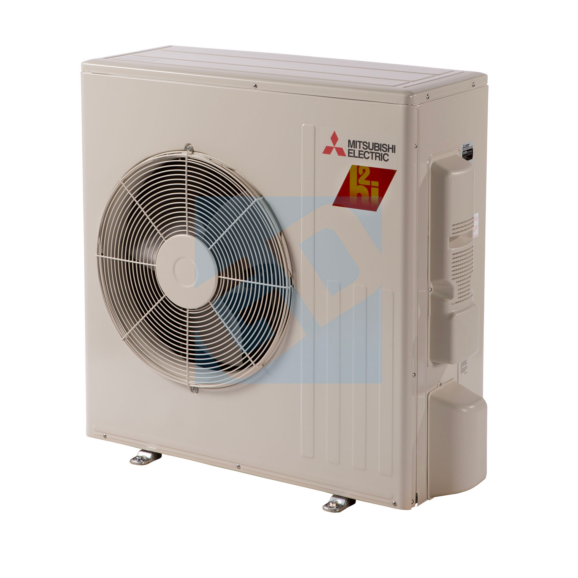 GLOBALIT Mitsubishi 18,000 BTU High-Efficiency Hyper-Heating Wall