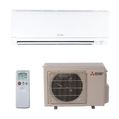 Mitsubishi GS 9,000 BTU 28.4 SEER2 Wall Mounted Heat Pump System