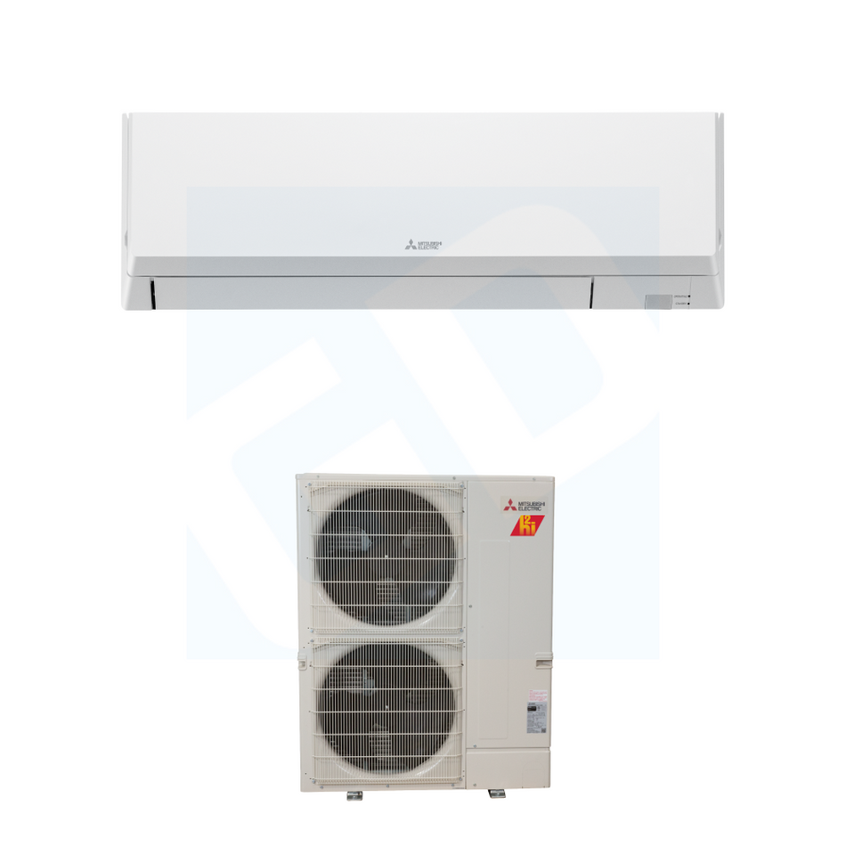 Mitsubishi P-Series 30,000 BTU 23.2 SEER2 Wall Mounted Heat Pump System PKA-AK30NL & PUZ-AK30NLHZ