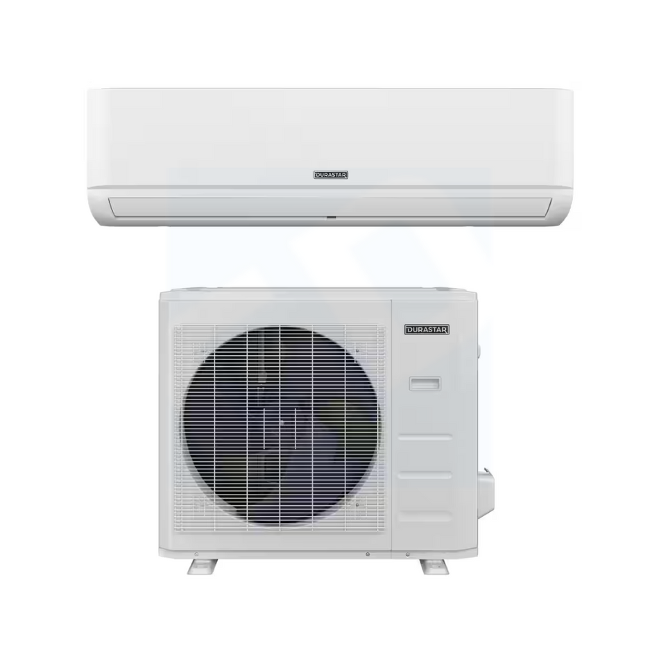 Durastar DRAW33F2A & DRA1H33S2A 33,000 BTU 20.0 SEER2 Wall Mounted Sirius Heat Heat Pump System - R454B