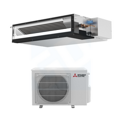 Mitsubishi SEZ-AD09NL & SUZ-AA09NL 9,000 BTU 17.6 SEER2 Horizontal Ducted System - R454B