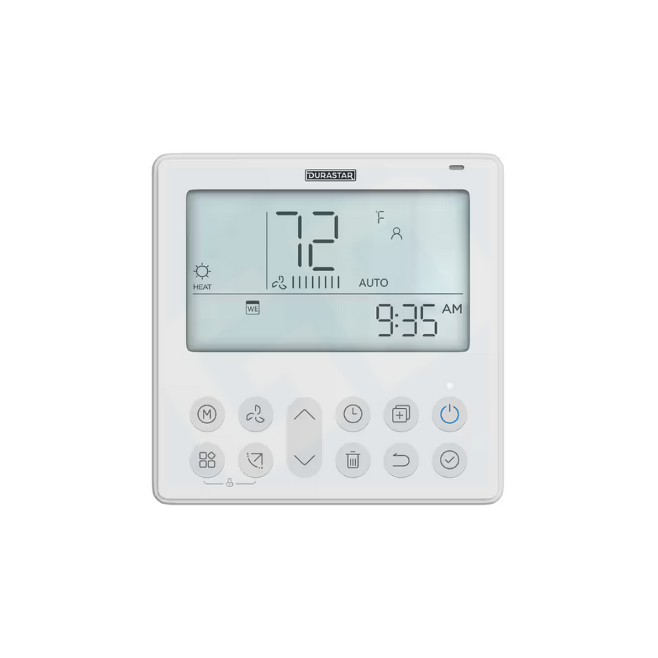 Durastar DRSTAT101 Wired Programmable Thermostat