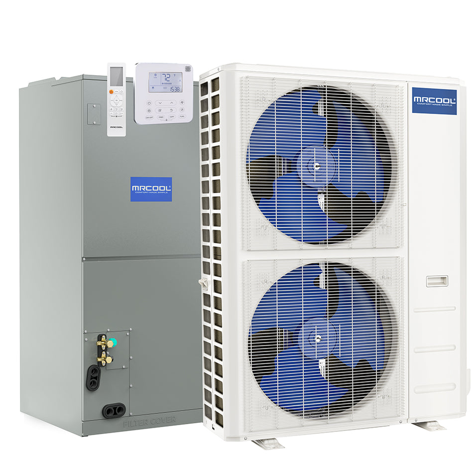 MRCOOL® Central Ducted Hyper Heat 48,000 BTU 15.6 SEER2 Heat Pump System