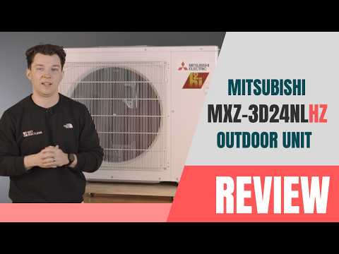 Mitsubishi MXZ-3D24NLHZ 24,000 BTU 3 Zone Outdoor Unit | Got Ductless