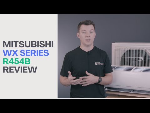 Mitsubishi MUZ-WX24NL 24,000 BTU Heat Pump Outdoor Unit - R454B