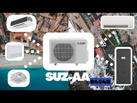 Mitsubishi SUZ-AA15NL 15,000 BTU Heat Pump Outdoor Unit - R454B