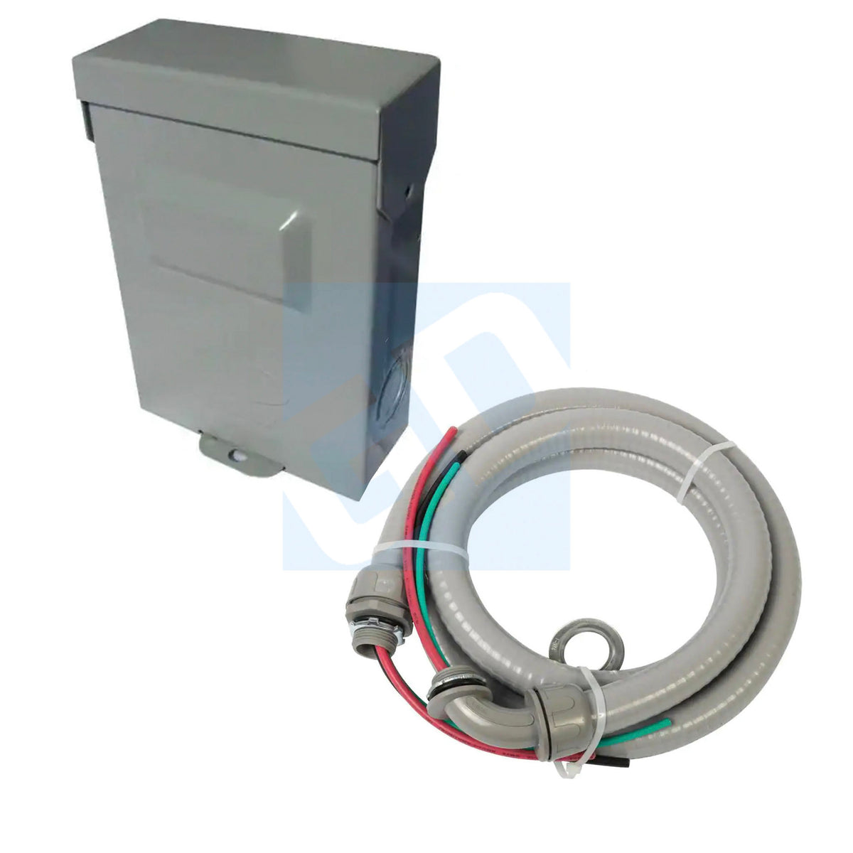 Cable Disconnection Box Electric Non-Fused 60A Disconnect Box and 6' 3/4