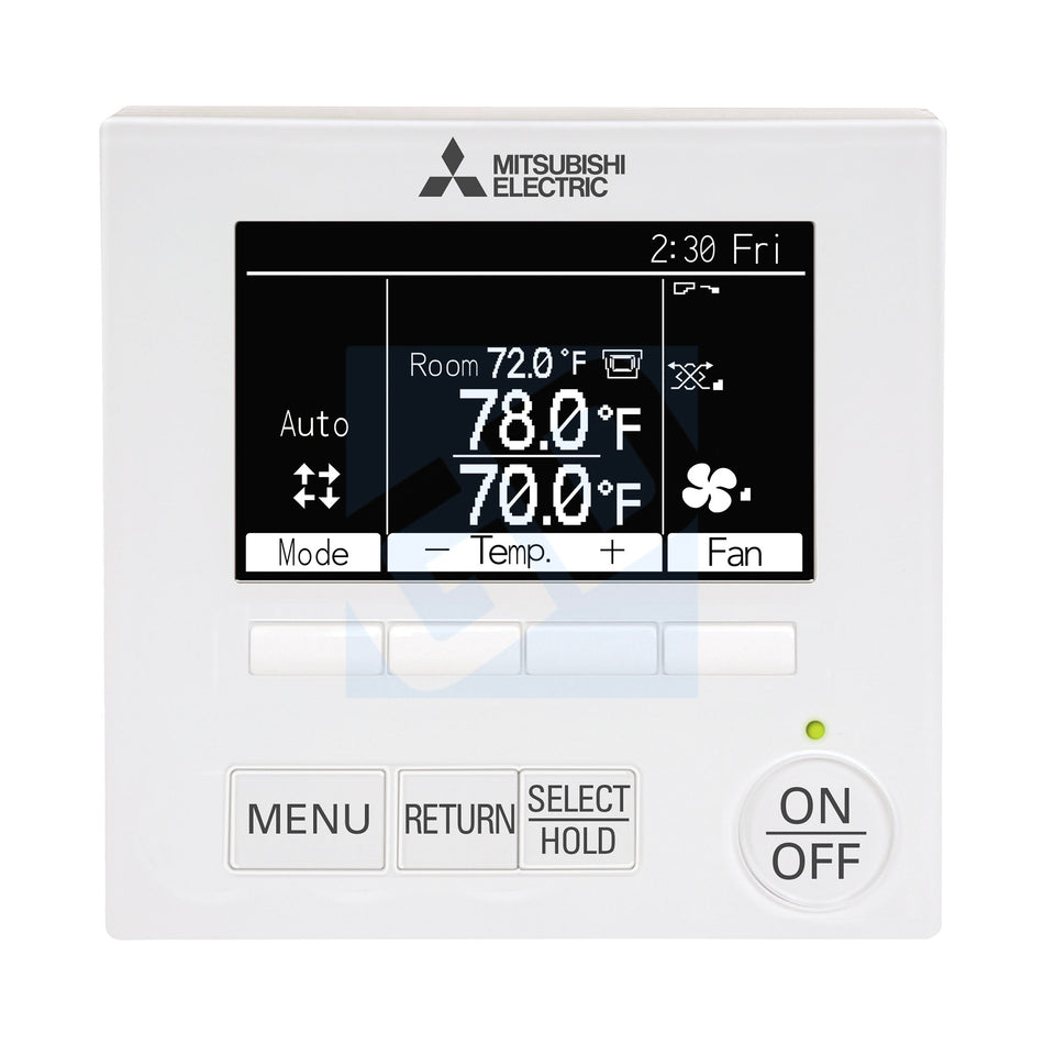 PAR40MAAU Mitsubishi Wired Digital Thermostat Got Ductless