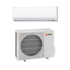 Mitsubishi 12,000 BTU P-Series Wall Mounted Single Zone Heat Pump System (PKA-A12LA & PUZ-A12NKA7)