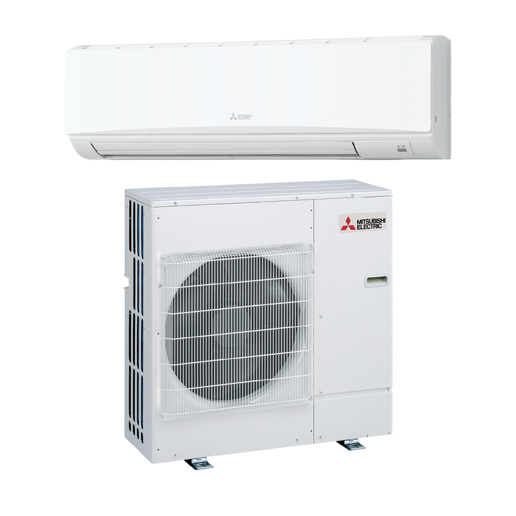 Mitsubishi PSeries 24,000 BTU Wall Mounted Single Zone Heat Pump Got Ductless Mitsubishi PSeries 24,000 BTU Wall Mounted Single Zone Heat Pump Got Ductless