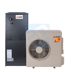 Mitsubishi KP 24,000 BTU 16 SEER Hyper-Heat Multi-Position Air Handler Heat Pump System